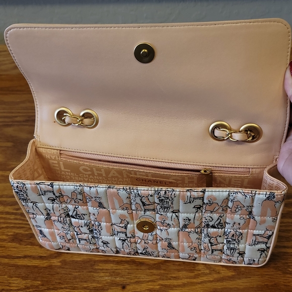 Chanel Vintage flap bag with matching scarf(sold on eBay) - Picture 9 of 16